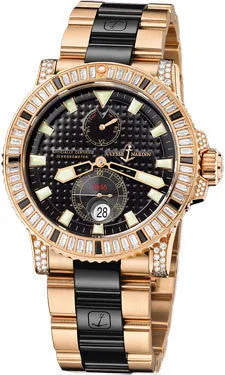 Ulysse Nardin - Marine Diver 42.7mm - Rose Gold and Diamonds