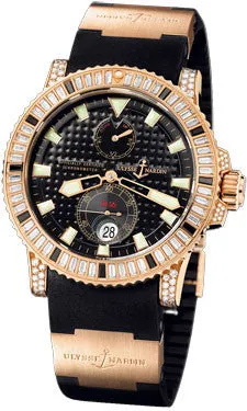 Ulysse Nardin - Marine Diver 42.7mm - Rose Gold and Diamonds