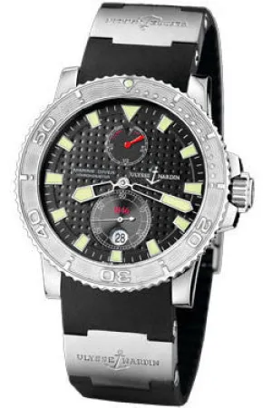 Ulysse Nardin - Marine Diver 42.7mm - Stainless Steel - Rubber Strap