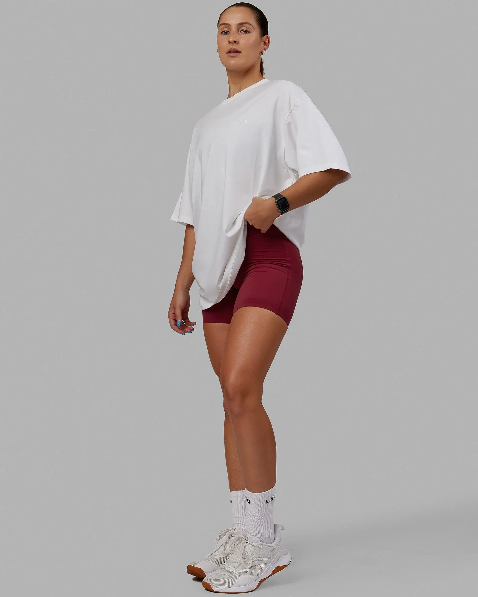 Unisex PimaFLX Tee Oversize - White