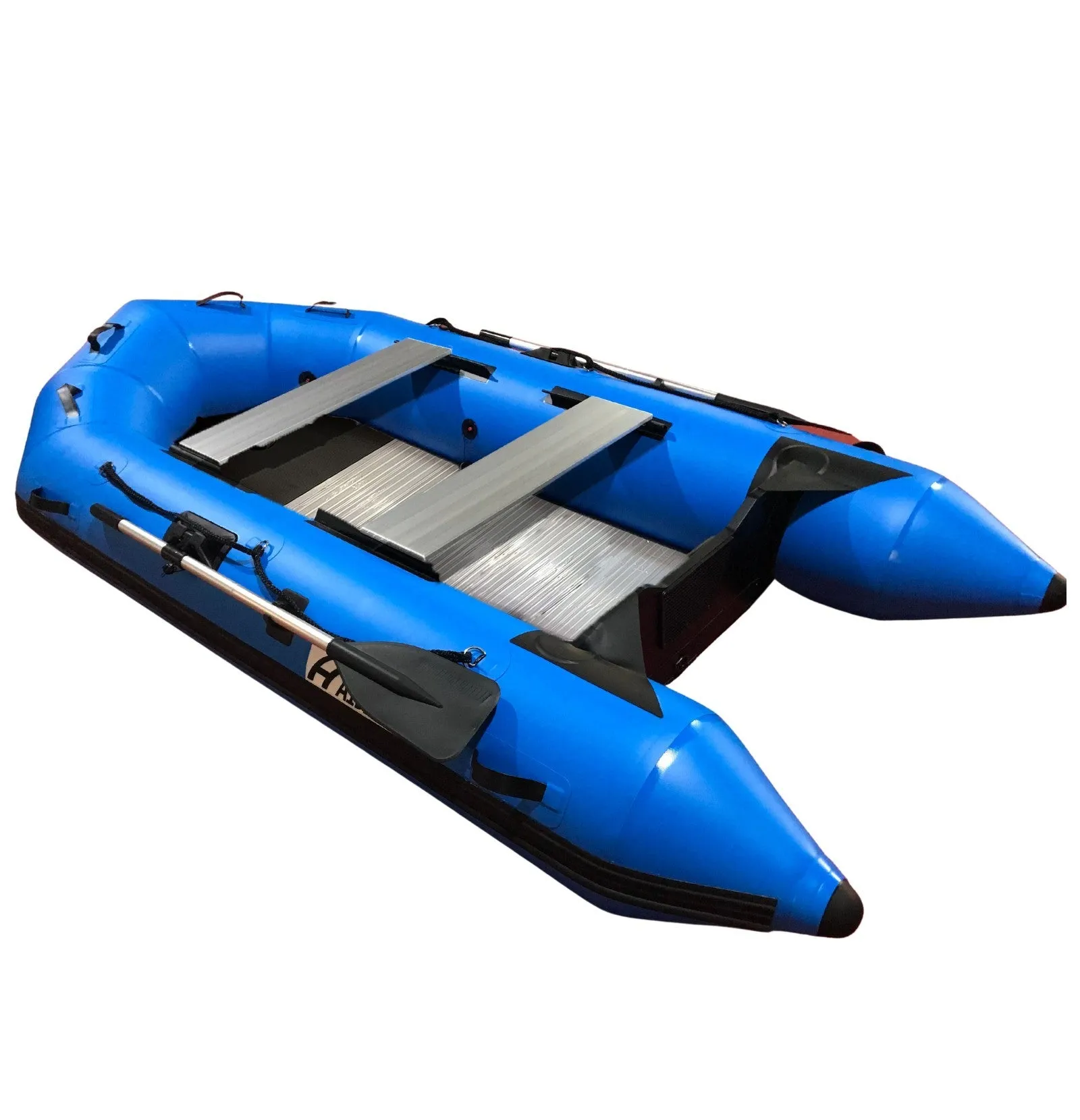 Upgraded Inflatable Assault Boat with Aluminum Alloy Deck Stability, Durability, and Versatility Redefined