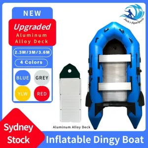 Upgraded Inflatable Assault Boat with Aluminum Alloy Deck Stability, Durability, and Versatility Redefined