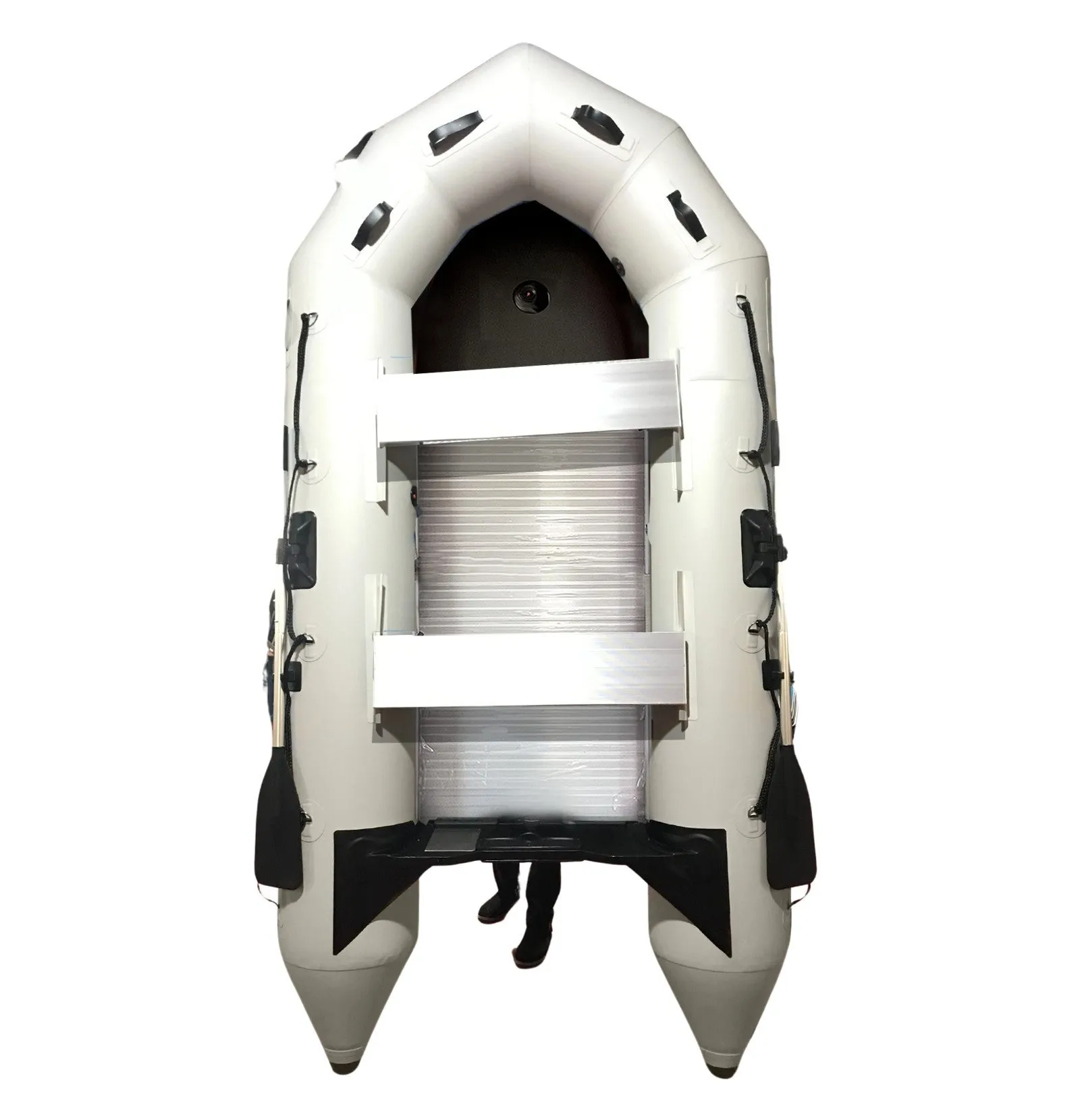 Upgraded Inflatable Assault Boat with Aluminum Alloy Deck Stability, Durability, and Versatility Redefined