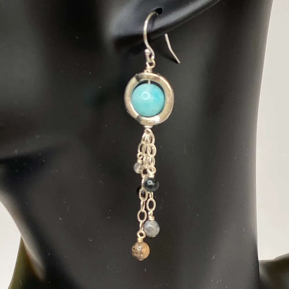 Uranus Dangle Earrings