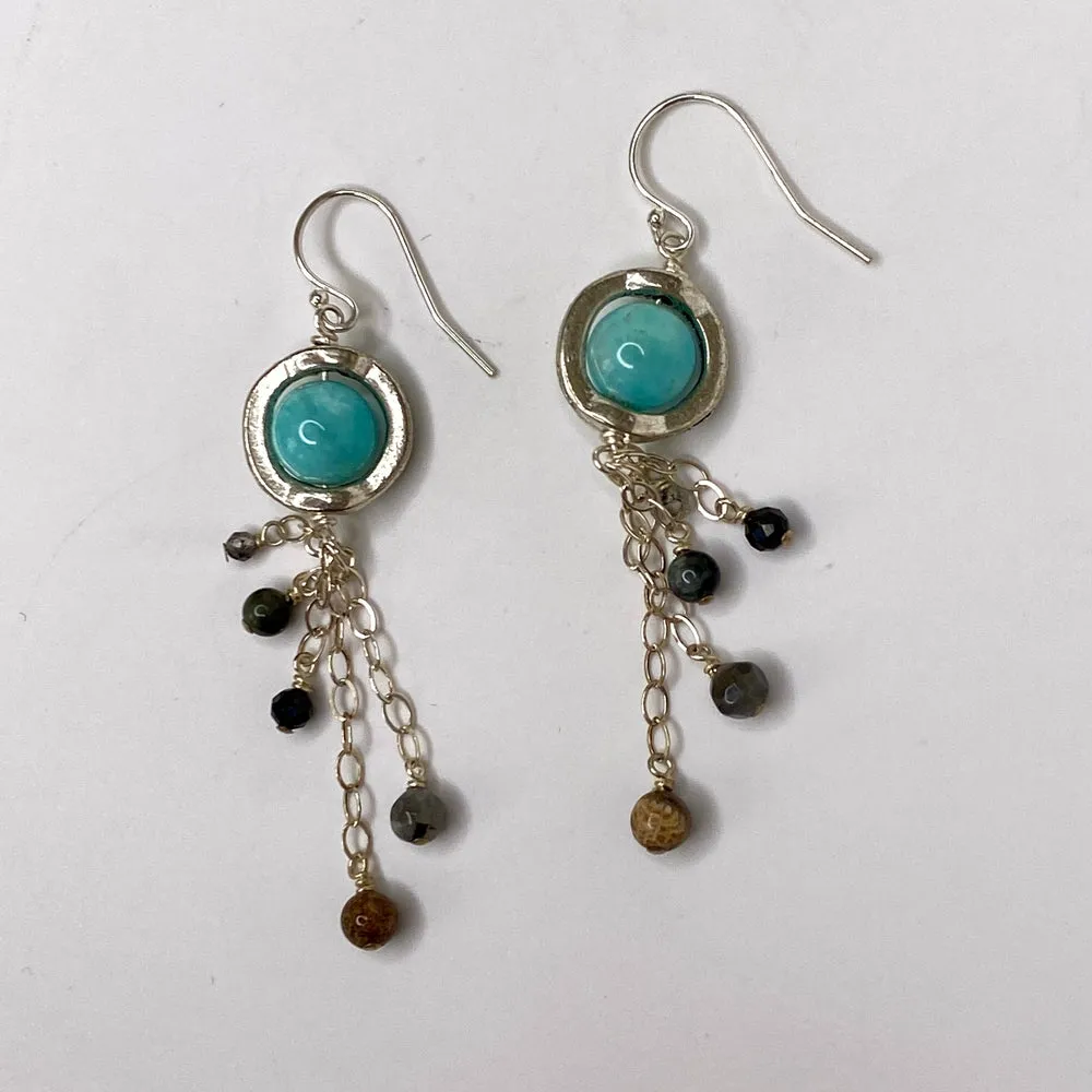 Uranus Dangle Earrings