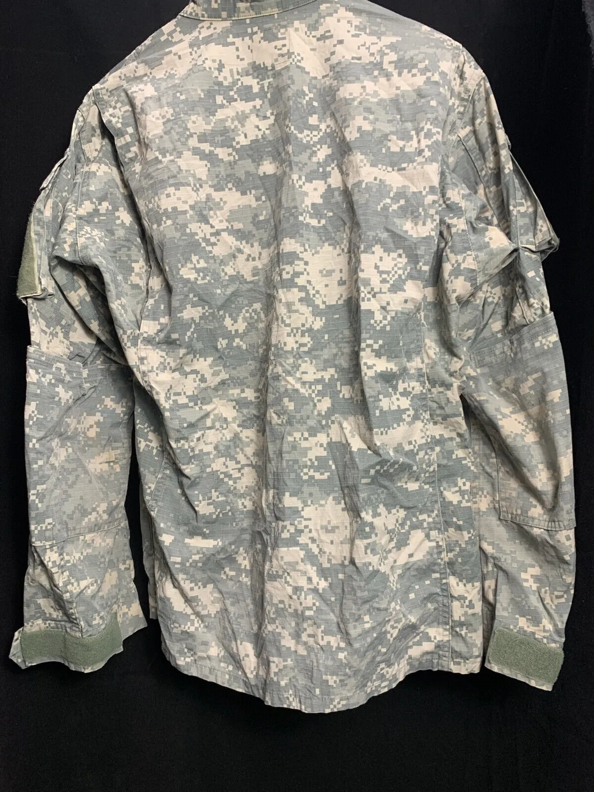 US Army Issue ACU Digicam Digital Camouflage Ripstop Shirt - Medium Long