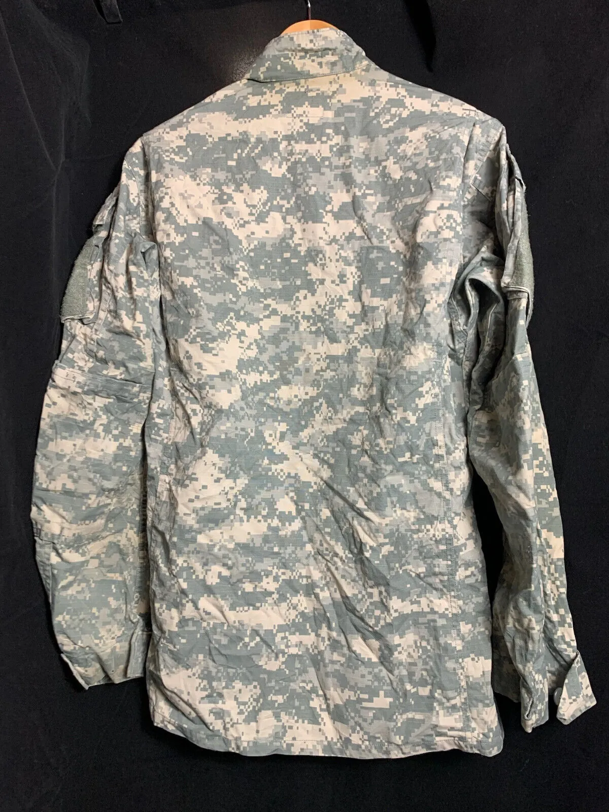 US Army Issue ACU Digicam Digital Camouflage Ripstop Shirt - Small - X Long