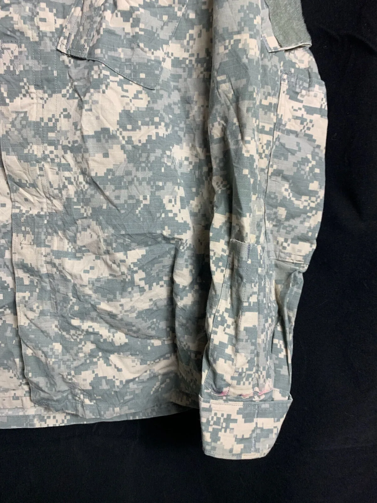 US Army Issue ACU Digicam Digital Camouflage Ripstop Shirt - Small - X Long