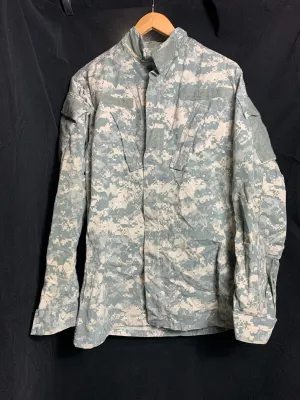 US Army Issue ACU Digicam Digital Camouflage Ripstop Shirt - Small - X Long