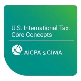 U.S. International Tax Certification - Earn Your AICPA Badge