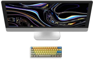 USB Wired Gaming Mechanical Keyboard Backlit Red Switches