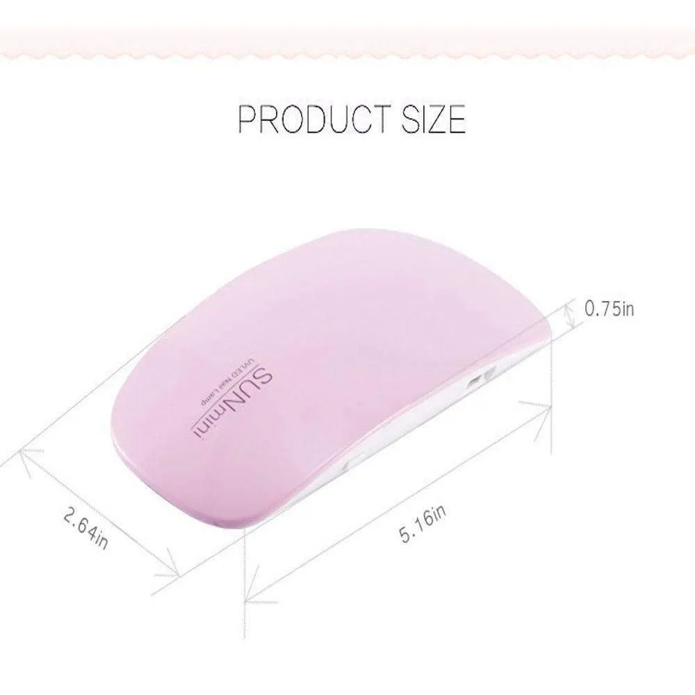 UV LED Lamp Nails - Drying Your Gel Nail Polish Naturally Without Waste Of Time!