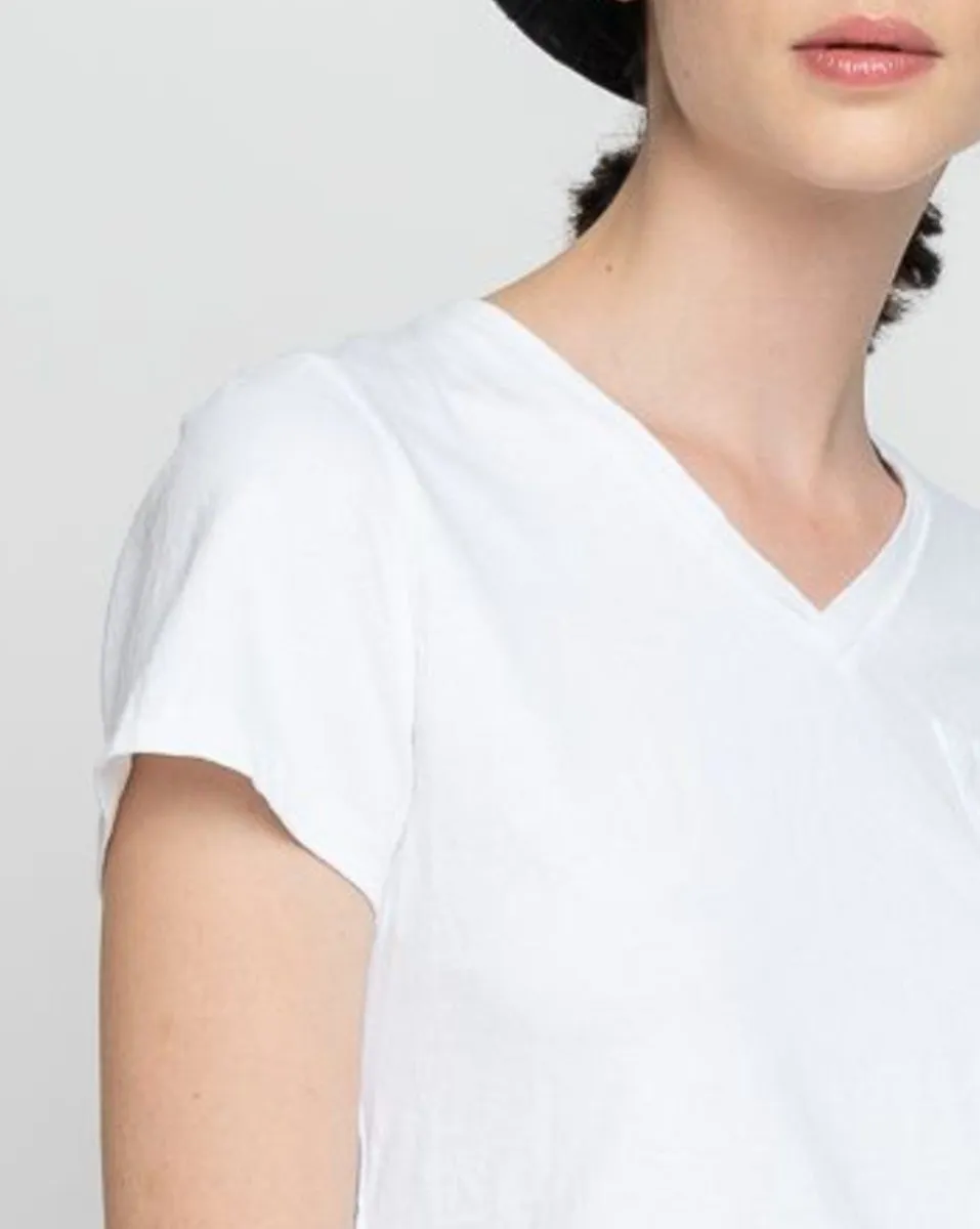 V-Neck Pocket Tee