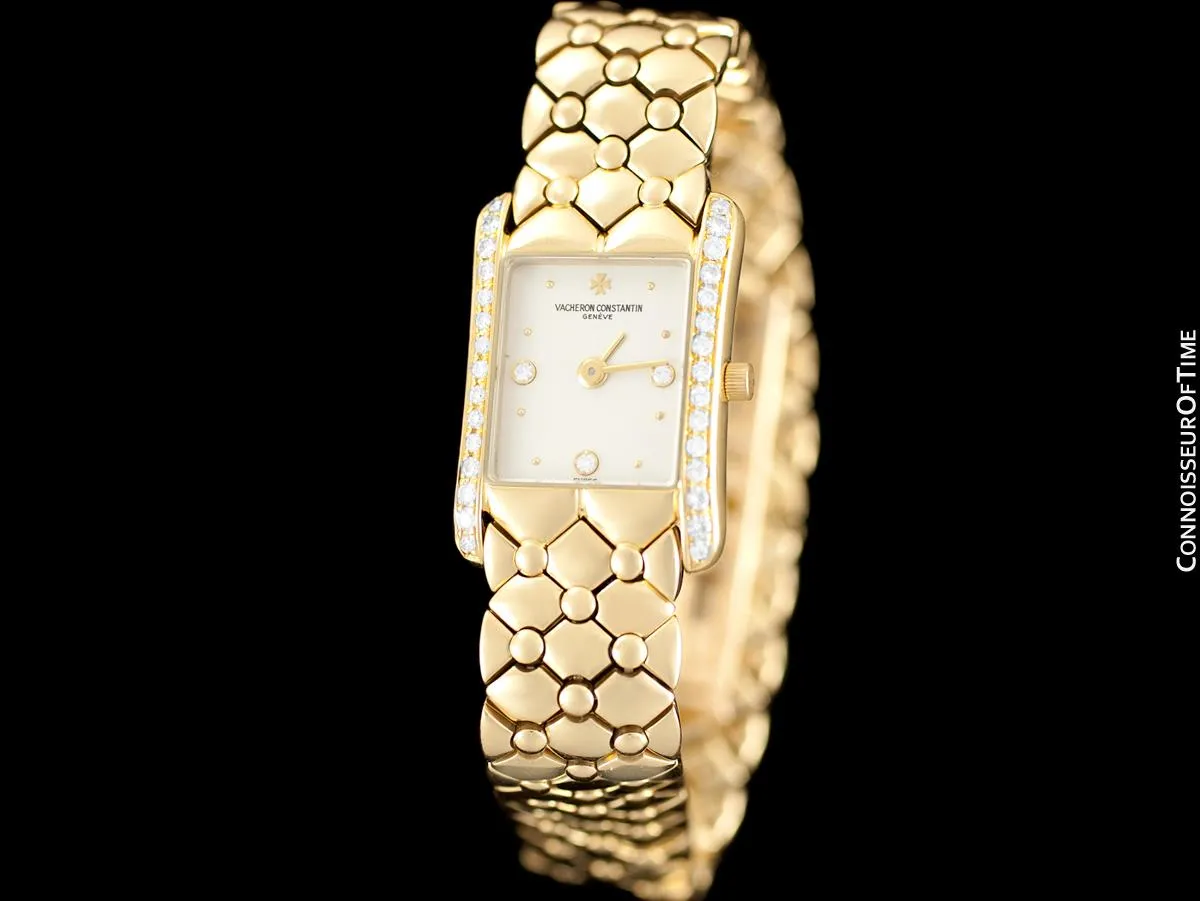 Vacheron & Constantin Ispahan Ladies Bracelet Watch - 18K Gold & Diamonds