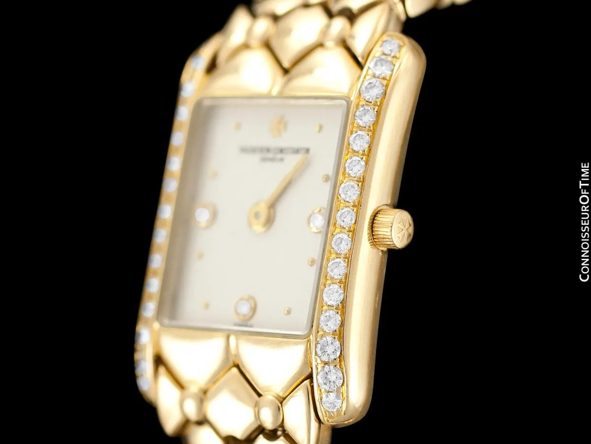 Vacheron & Constantin Ispahan Ladies Bracelet Watch - 18K Gold & Diamonds
