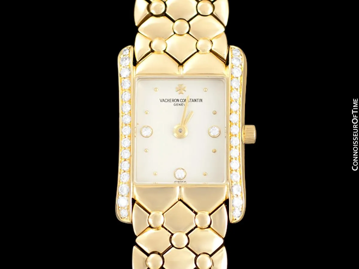 Vacheron & Constantin Ispahan Ladies Bracelet Watch - 18K Gold & Diamonds