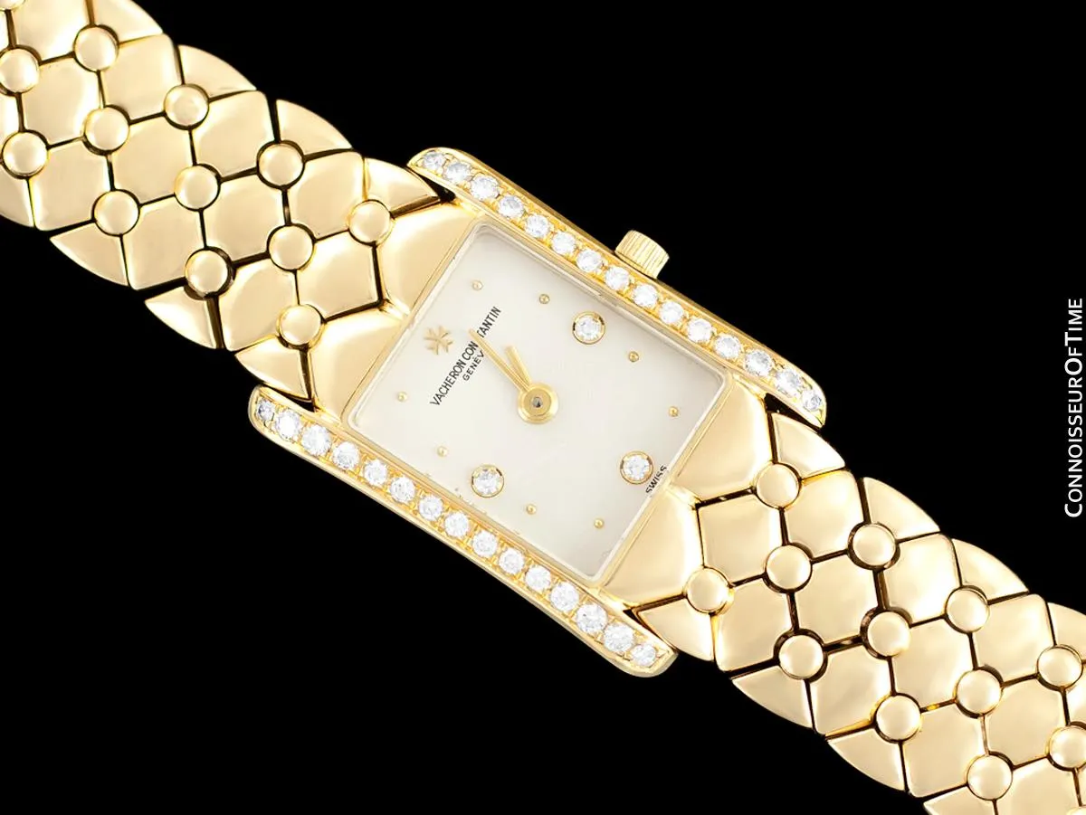 Vacheron & Constantin Ispahan Ladies Bracelet Watch - 18K Gold & Diamonds