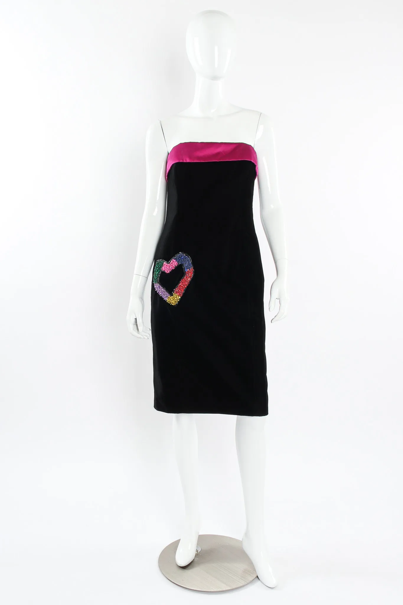 Velvet Love Bead Dress