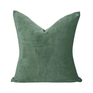Velvet Throw Square Pillow Cover (Set of 2) Lilijan Home & Curtain Color: 36 Xanadu Size: 16" x 16"
