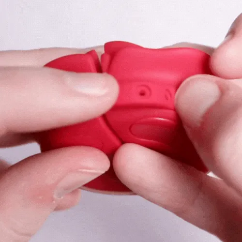 Vibro Tities Huggers Rose Nipple Clamps Wearable Remote Control Stimulator