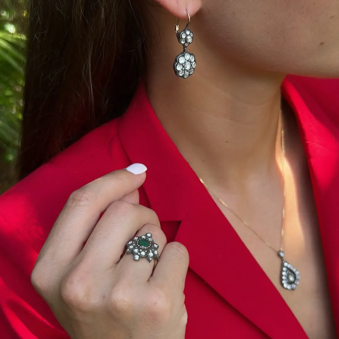 Victorian Diamond Earrings