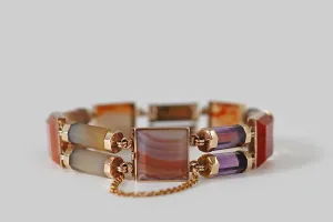 Victorian Scottish Agate Bracelet