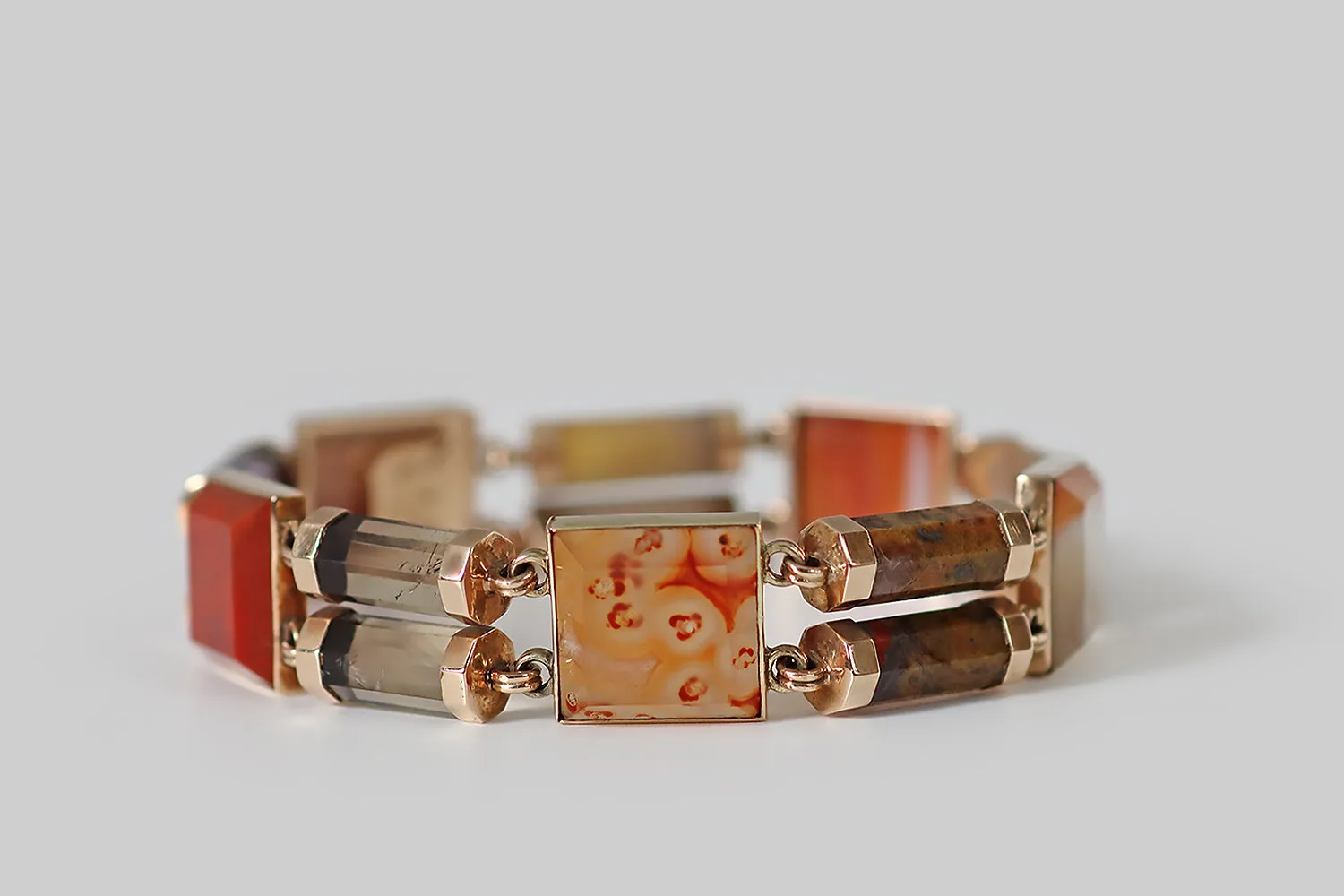 Victorian Scottish Agate Bracelet