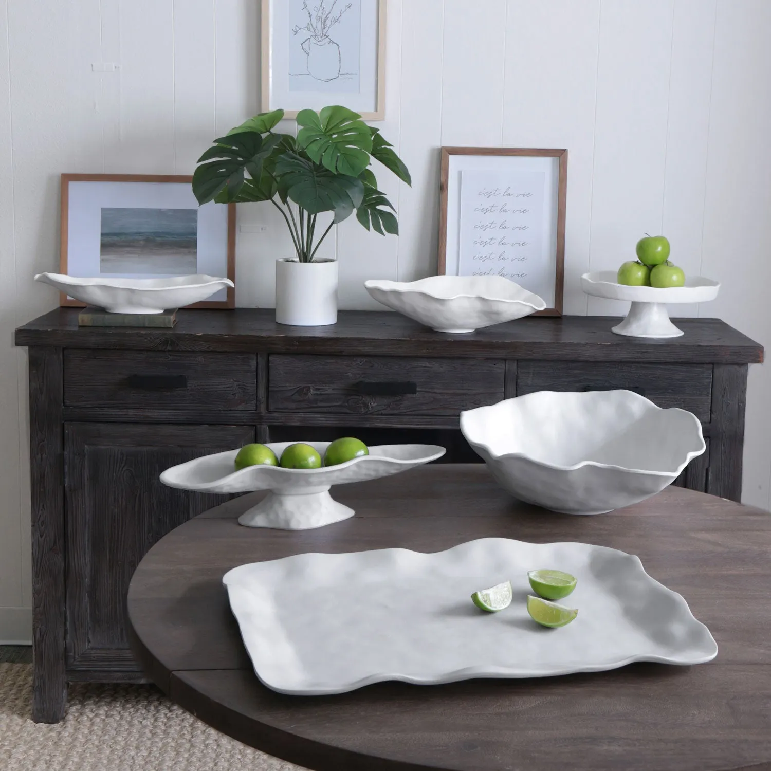 Vida Nube Extra Large Rectangular Tray