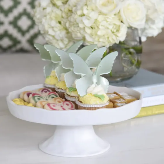 Vida Nube Pedestal Cake Plate