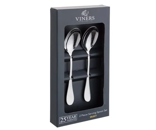Viners Select Serving Spoons 2 Piece 18/0 VN0304057
