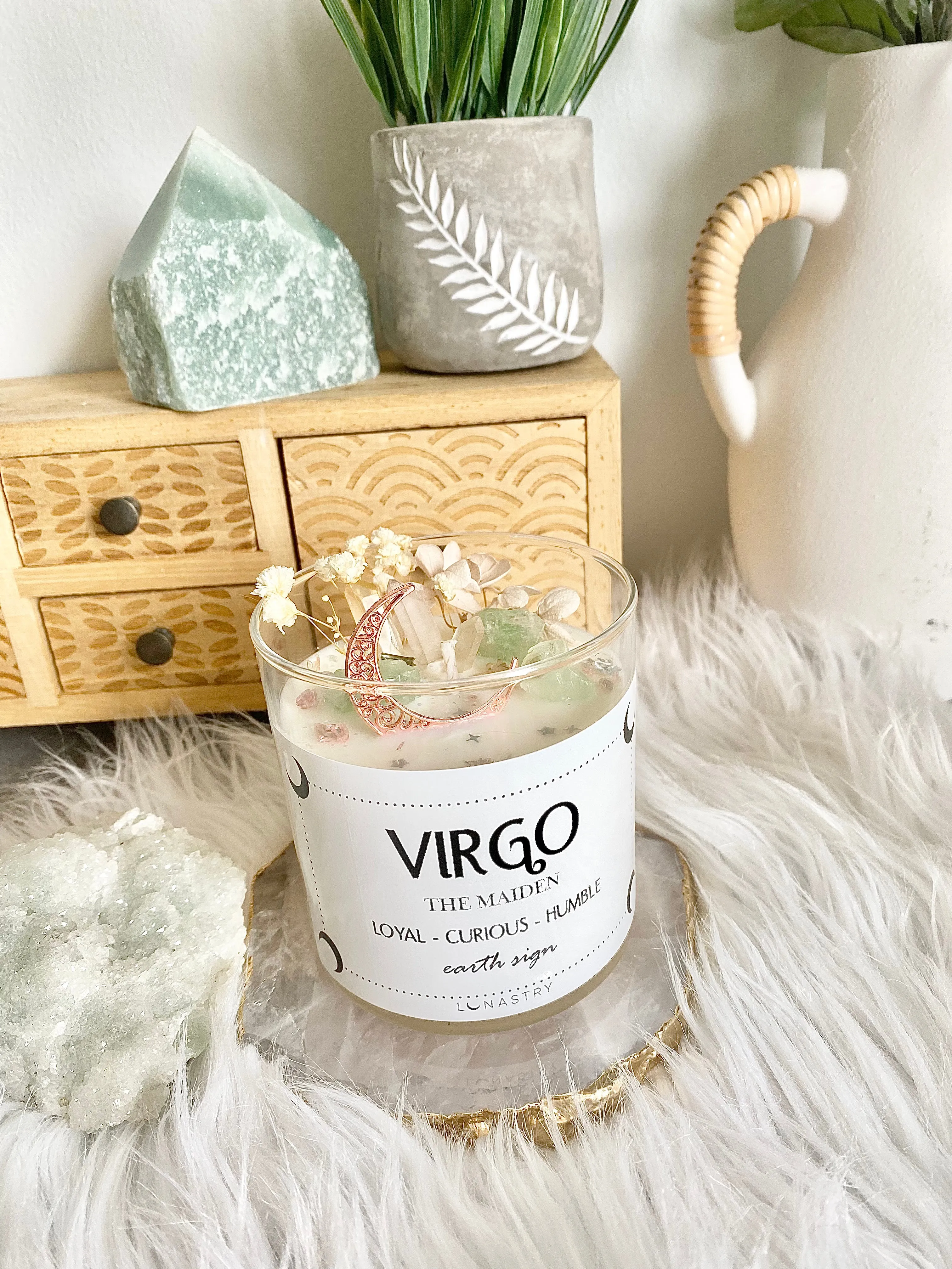 Virgo Candle