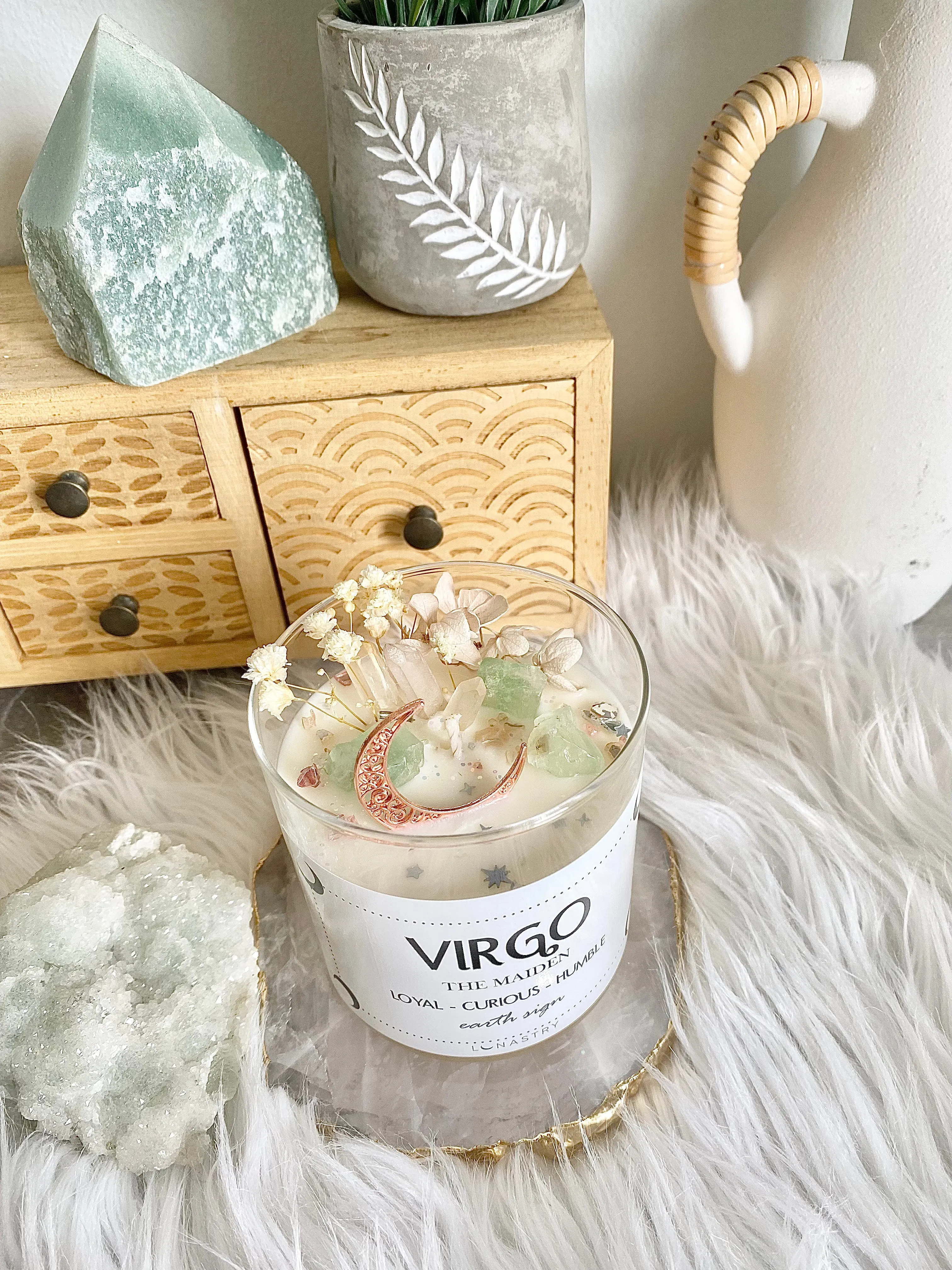 Virgo Candle