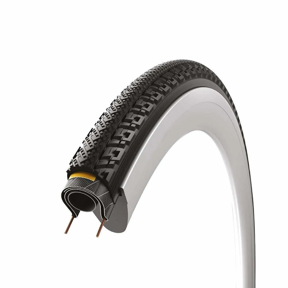 Vittoria Adventure Trail 700 x 35c Solid Shield Hybrid Tyres With Schwalbe Tubes