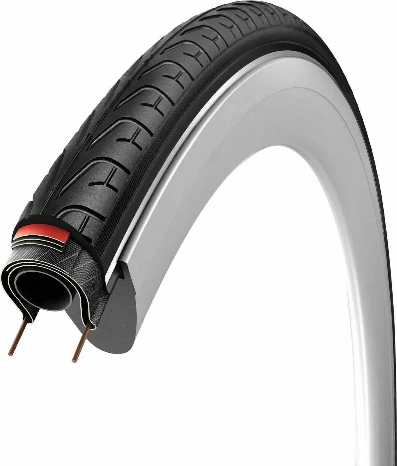 Vittoria Randonneur 700 x 35c Double Shield Hybrid Tyres With Schwalbe Tubes