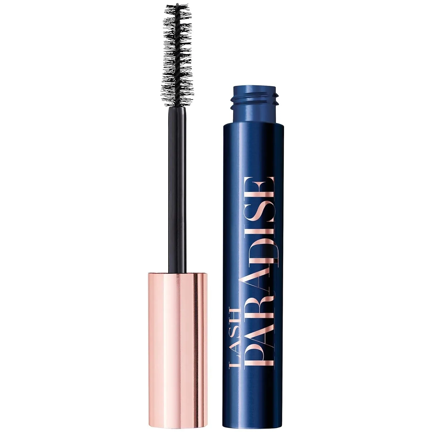 Voluminous Makeup Lash Paradise Mascara, Voluptuous Volume, Intense Length, Feathery Soft Full Lashes, No Flaking, No Smudging, No Clumping, Blackest Black, 0.25 Fl Oz (Pack of 1)
