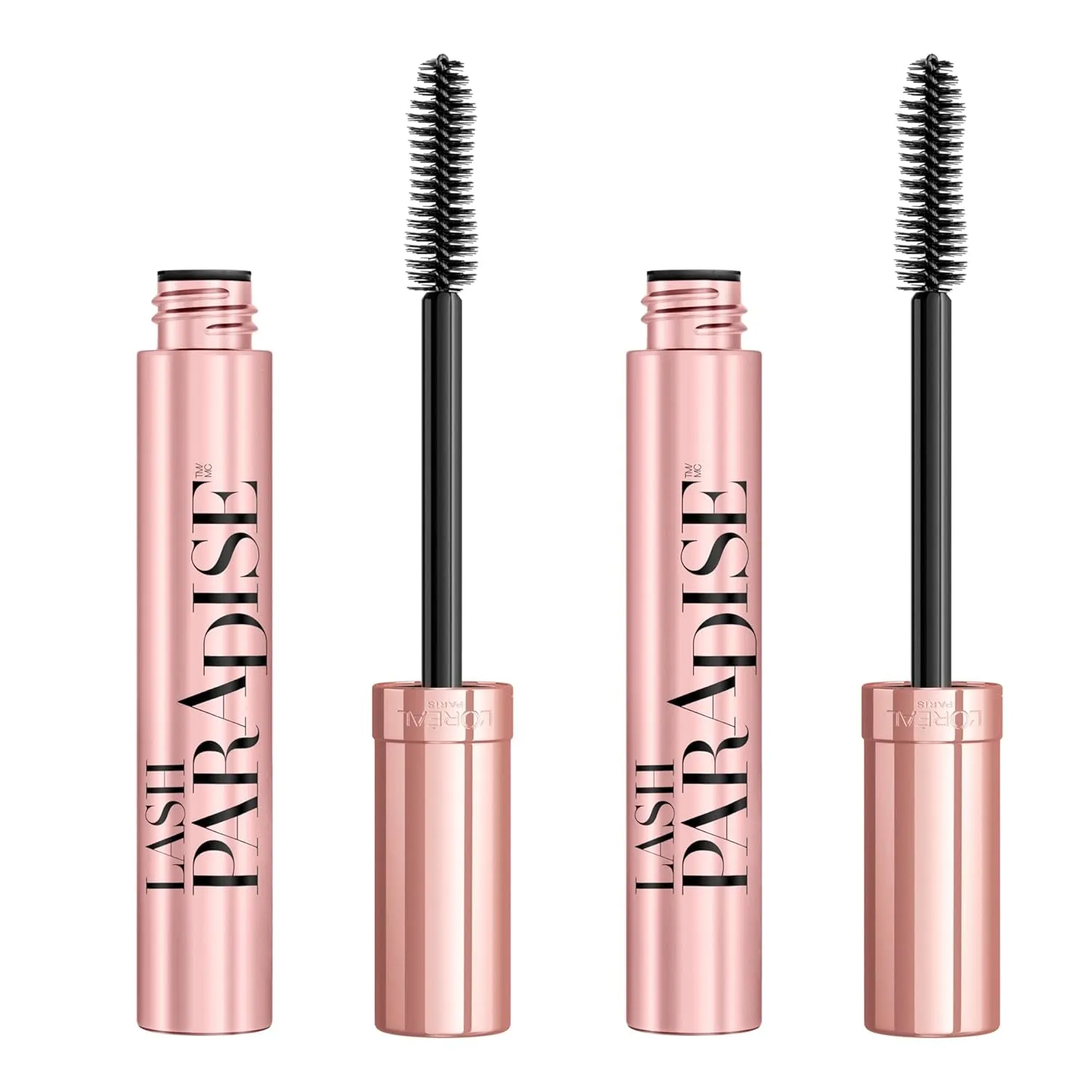 Voluminous Makeup Lash Paradise Mascara, Voluptuous Volume, Intense Length, Feathery Soft Full Lashes, No Flaking, No Smudging, No Clumping, Blackest Black, 0.25 Fl Oz (Pack of 1)