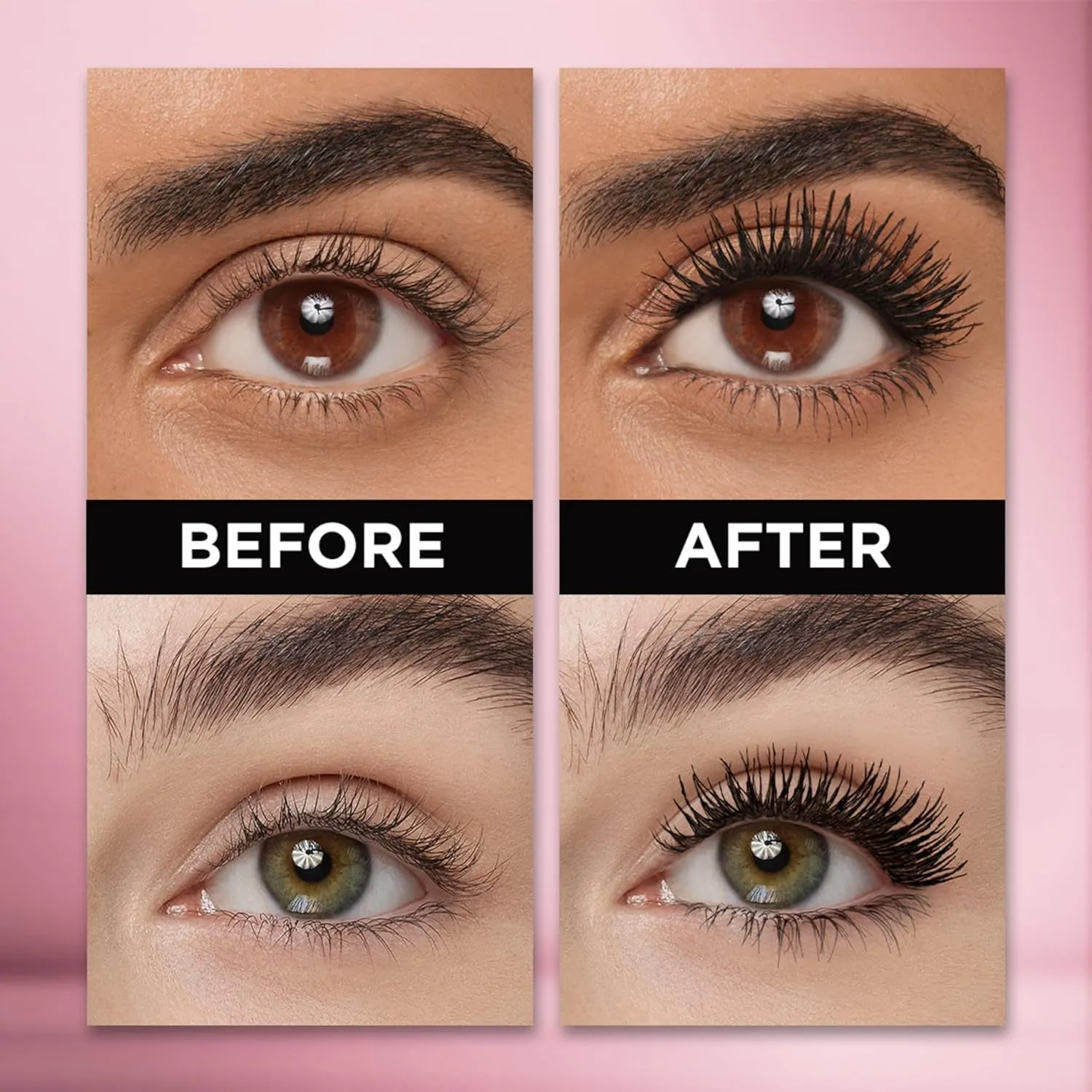 Voluminous Makeup Lash Paradise Mascara, Voluptuous Volume, Intense Length, Feathery Soft Full Lashes, No Flaking, No Smudging, No Clumping, Blackest Black, 0.25 Fl Oz (Pack of 1)
