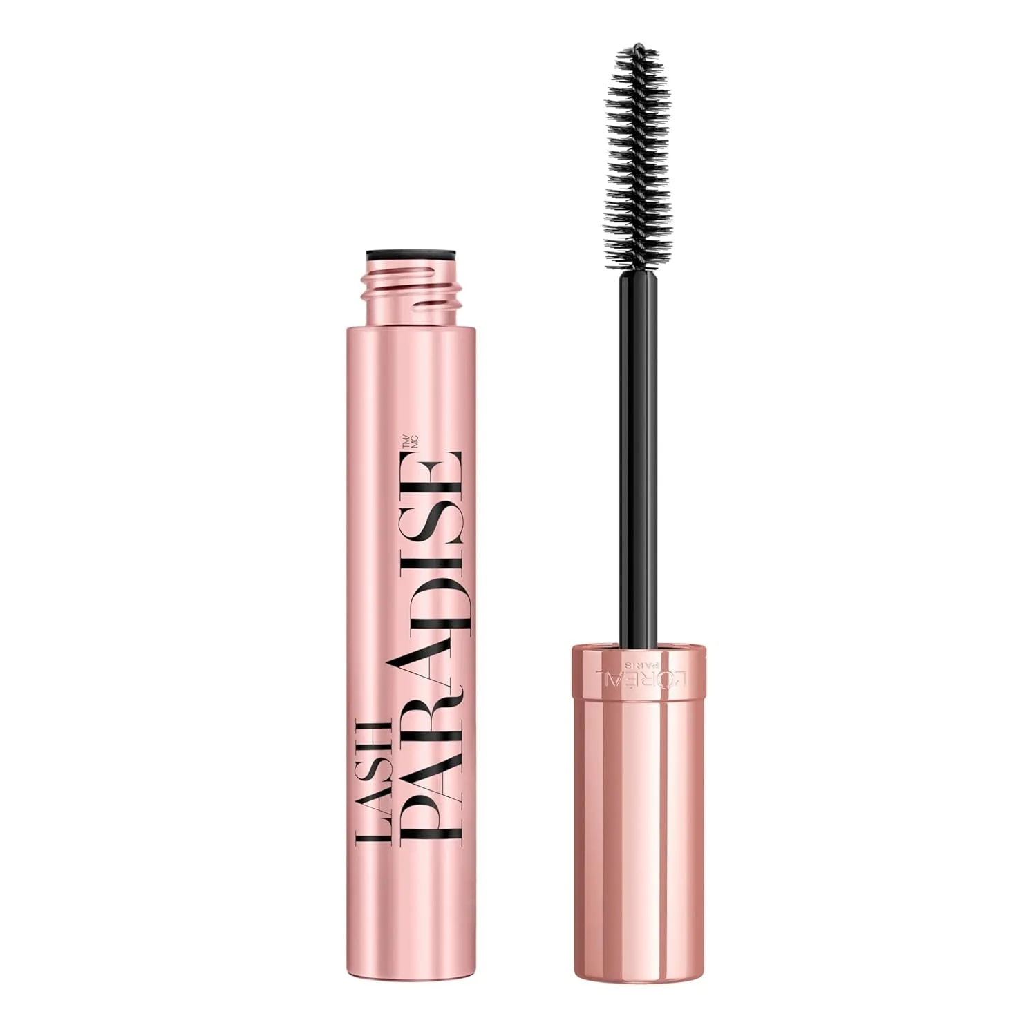 Voluminous Makeup Lash Paradise Mascara, Voluptuous Volume, Intense Length, Feathery Soft Full Lashes, No Flaking, No Smudging, No Clumping, Blackest Black, 0.25 Fl Oz (Pack of 1)