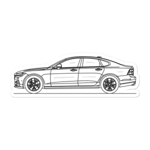 Volvo S90 Silhouette Sticker