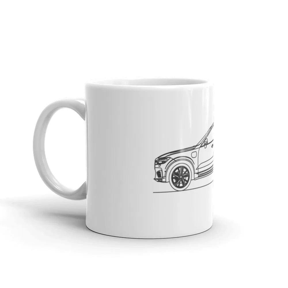 Volvo XC60 Silhouette Mug