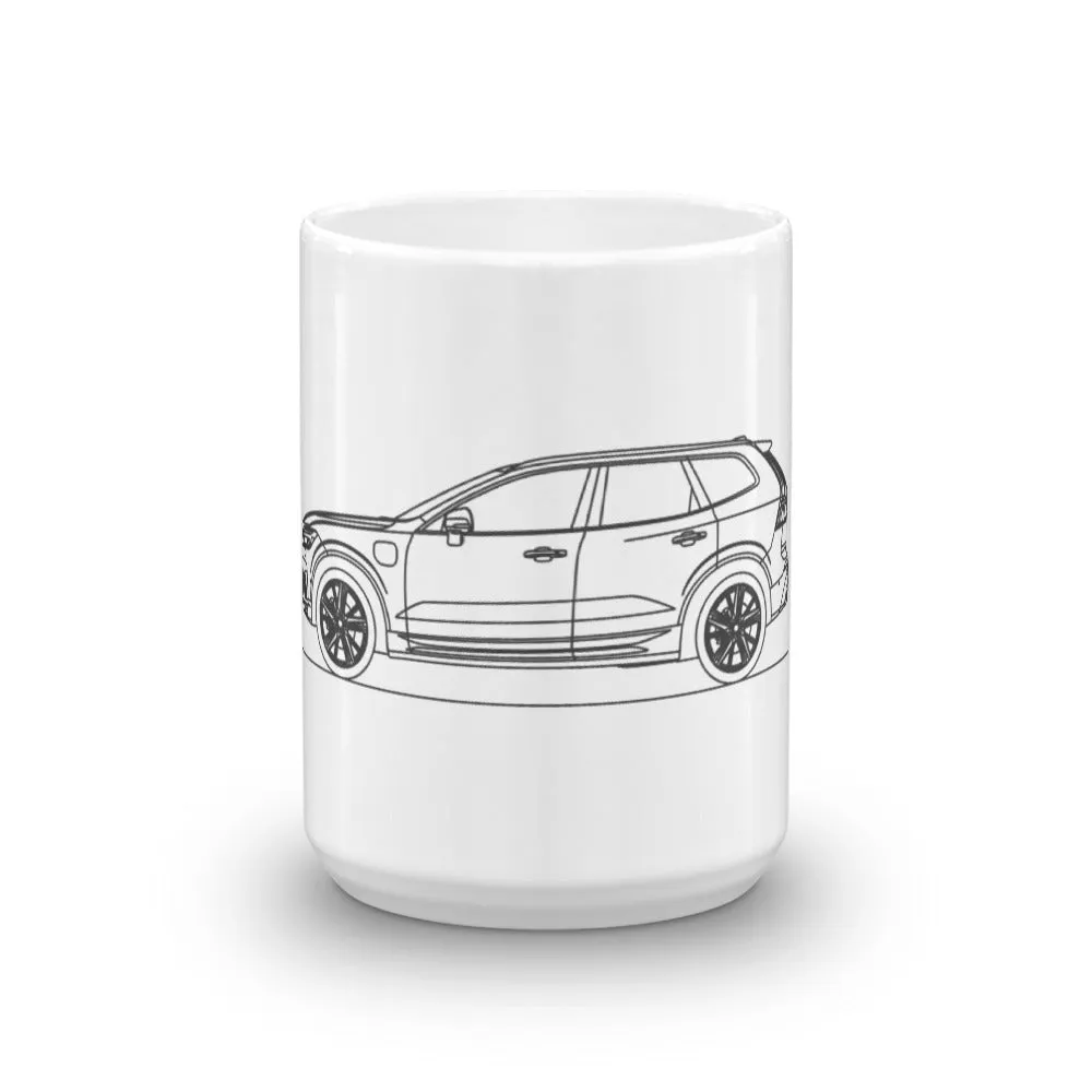 Volvo XC60 Silhouette Mug