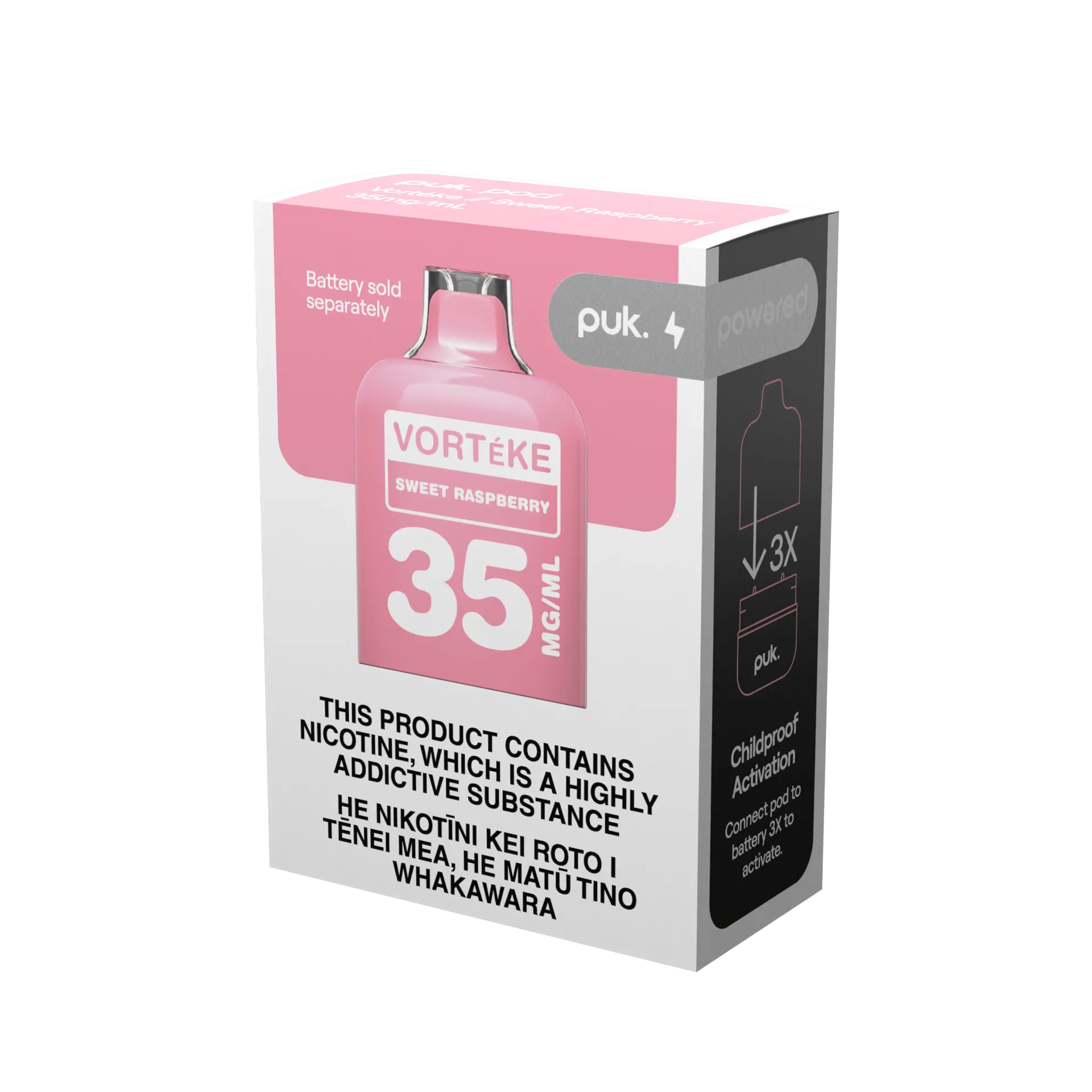 Vorteke - puk. Pod - Sweet Raspberry