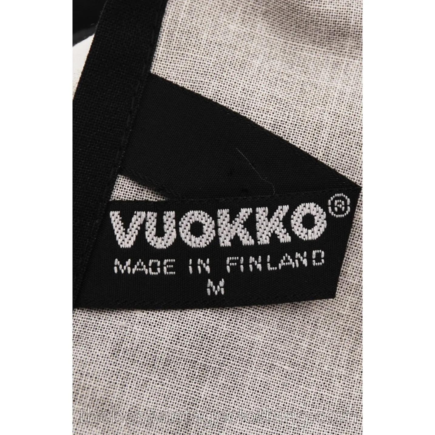 Vuokko Myllynkivi Vintage 1964 Circle Dress Black & White Polka Dot  Iconic Free Size