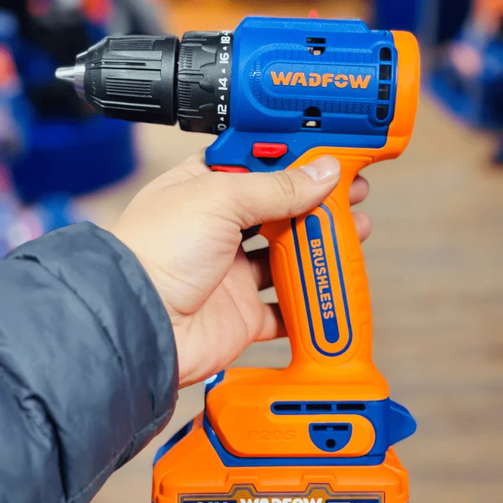 Wadfow Lithium-Ion Brushless Cordless Drill 20V - WCDP552