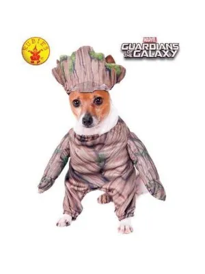 Walking Groot Pet Costume Size M