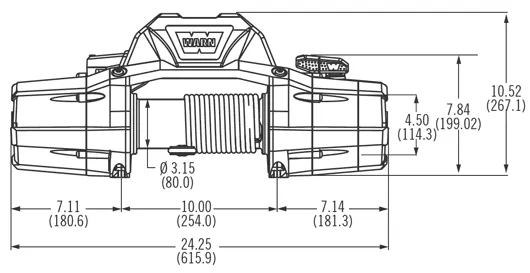 WARN - ZEON 12 WINCH - 89120