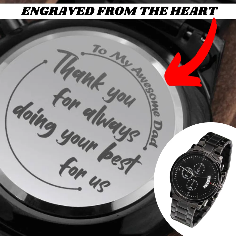 Watch For Dad For Father's Day From Daughter, Son