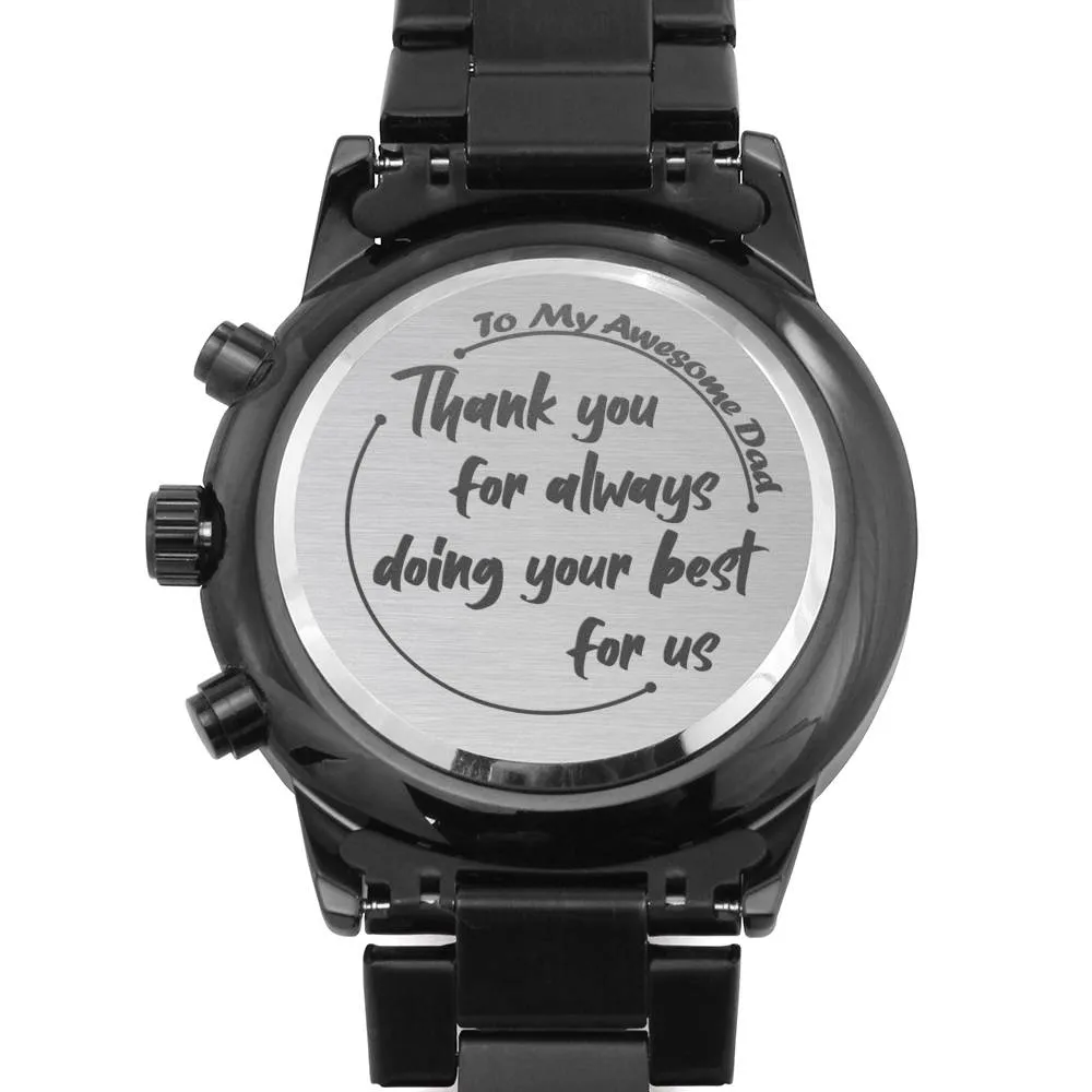 Watch For Dad For Father's Day From Daughter, Son