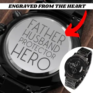 Watch Gift For Father - Engraved Luxury Watch