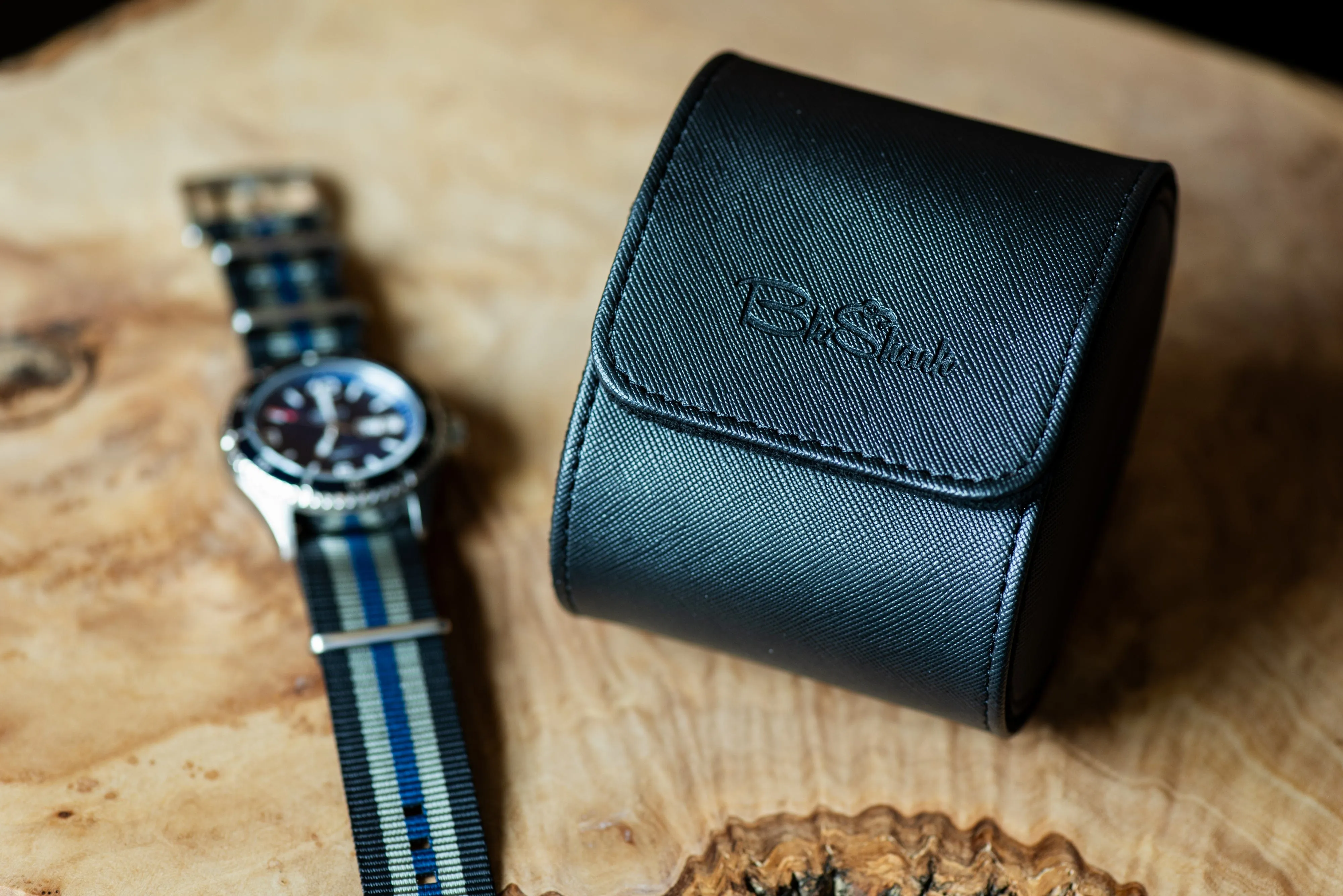 Watch Roll Travel Case - Single